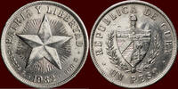 1 Peso CUBA - REPUBLIC - 1932, Philadelphia -