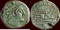 AE Sextans ROMAN REPUBLIC - ANONYMOUS - Rome -