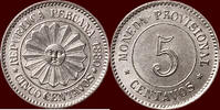 5 Centavos PERU - REPUBLIC - 1880, Lima -