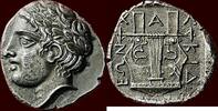 AR Tetradrachm MACEDONIA (MACEDON), CHALKIDIAN LEAGUE - Olynthos, circa 360-350 BC -