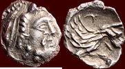 AR Obol LYCAONIA, LARANDA - circa 324-323 BC -