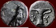 AE AEOLIS, KYME - AE 9, circa 350-320 BC -