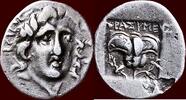 AR Hemidrachm CARIAN ISLANDS, RHODOS - THRASIMENES, magistrate - circa 170-150 BC -