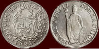 8 Reales PERU - REPUBLIC - 1832 MM, Lima -