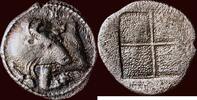 AR Tetrobol MACEDONIA (MACEDON), AKANTHOS - circa 430-390 BC -