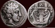 AR Tetrobol MACEDONIA (MACEDON), CHALKIDIAN LEAGUE - Olynthos, circa 432-379 BC -