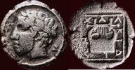 AR Tetrobol MACEDONIA (MACEDON), CHALKIDIAN LEAGUE - Olynthos, circa 432-379 BC -