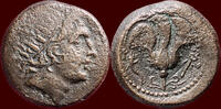 AE CARIAN ISLANDS, RHODOS - AE 26, circa 120-84 BC -