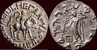 AR Tetradrachme KINGDOM OF INDO-SKYTHIA - SPALIRISOS & AZES, circa - uncertain mint in western Gandhara -