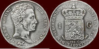 Koninkrijk der Nederlanden 1 Gulden NEDERLAND (NETHERLANDS, KINGDOM) - WILLEM I, 1815-1840 - 1819, Utrecht -