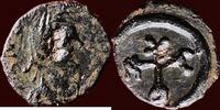 AE BYZANTINE EMPIRE - JUSTINUS I THRAX, 518-527 - AE Minimus, Antiochia -