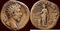 M&uuml;nzen AE Sestertius 181-180 v. Chr. MARCUS AURELIUS, 181-180 - Rome  165,00 EUR  + 11,00 EUR frais d'envoi