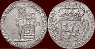 Zilveren dukaat NOORDELIJKE NEDERLANDEN (NETHERLANDS) - REPUBLIEK, 1581-1795 - ZEELAND - 1/4  1767, Middelburg aEF
