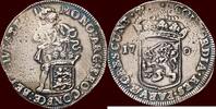 West-Friesland Zilveren dukaat NOORDELIJKE NEDERLANDEN (NETHERLANDS) - REPUBLIEK, 1581-1795 - WEST-FRIESLAND - 1707, Enkhuizen -