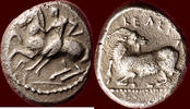 AR 1/3 Stater CILICIA, KELENDERIS - circa 425-400 BC -