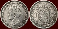 Koninkrijk der Nederlanden 1 Gulden 1912 NEDERLAND (NETHERLANDS, KINGDOM... 50,00 EUR  + 9,50 EUR frais d'envoi