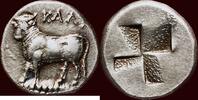 AR Siglos BITHYNIA, KALCHEDON - or Drachm, circa 340-320 BC -