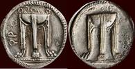 BRUTTIUM, KROTON (CROTON) - AR Nomos or tridrachm, 530-510 BC -