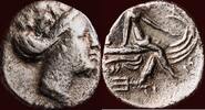 AR Tetrobol EUBOIA, HISTIAIA - circa 300-180 BC -