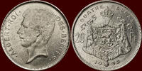 M&uuml;nzen 20 Francs 1932 FR BELGIUM, KINGDOM - ALBERT I, 1909 - 1934 -  or ... 65,00 EUR  + 9,50 EUR frais d'envoi