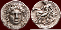 BRUTTIUM, KROTON (CROTON) - AR Nomos or tridrachm, circa -