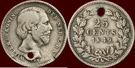 Koninkrijk der Nederlanden 25 Cents 1849 NEDERLAND (NETHERLANDS, KINGDOM... 50,00 EUR  + 9,50 EUR frais d'envoi