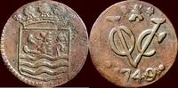 Duit NOORDELIJKE NEDERLANDEN (NETHERLANDS) - REPUBLIEK, 1581-1795 - NEDERLANDS OOST-INDIË (DUTCH EAST INDIES) - V.O.C. - ZEELAND - -