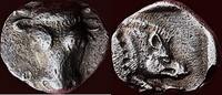 AR Obol PHOKIS, PHOKIAN LEAGUE - FEDERAL COINAGE - circa 510-500 BC -