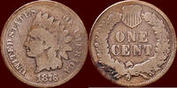 1 Cent USA - REPUBLIC - 1876, Philadelphia -