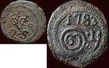 2 Stuiver NOORDELIJKE NEDERLANDEN (NETHERLANDS ) - REPUBLIEK, 1581-1795 - NEDERLANDS OOST-INDIË (DUTCH EAST INDIES) - CEYLON - 1783, Jaf -