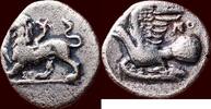 hemidrachm PELOPONNESOS, SIKYON - AR Triobol or circa 330-280 BC -