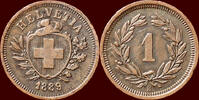  1 Rappen 1889 B SWITSERLAND ( SCHWEIZ ) - CONFEDERATION -  1889 B, Bern... 185,00 EUR  + 11,00 EUR frais d'envoi