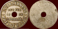 ½ Dollar NEDERLAND (NETHERLANDS, KINGDOM) - NEDERLANDS OOST-INDIË (DUTCH EAST INDIES) - SUMATRA - PLANTAGE POELOE RADJA - -