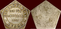 ½ Dollar NEDERLAND (NETHERLANDS, KINGDOM) - NEDERLANDS OOST-INDIË (DUTCH EAST INDIES) - SUMATRA - PLANTAGE HESSA - -