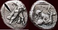 AR Siglos CYPRUS - KITION - AZBAAL, ca.449-425 BC - -