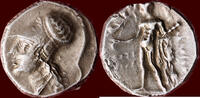AR Didrachm LUCANIA, HERAKLEA - SOSIBIOS, magistrate - 281-268 BC -