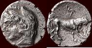 CARTHAGENIAN EMPIRE - NORTH AFRICA , UNCERTAIN MINT - REVOLT OF THE LIBYANS - BI Shekel, 241-238 BC -