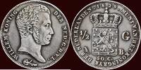 Koninkrijk der Nederlanden &frac12; Gulden 1829 NEDERLAND (NETHERLANDS, KINGDOM... 485,00 EUR  + 11,00 EUR frais d'envoi