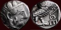 AE ARABIA FELIX - KINGDOM OF SABA - SABAEAN DYNASTY, CIRCA 1200-275 BC - AE Unit or drachm, 3rd century BC -