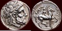 AR Tetradrachm KINGDOM OF MACEDONIA - PHILIPPOS II, 359-336 BC - Amphipolis -