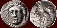 AR Obol CAMPANIA, PHISTELIA - circa 300 - 250 BC -