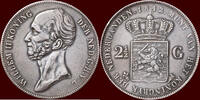 Koninkrijk der Nederlanden 2 ½ Gulden NEDERLAND (NETHERLANDS, KINGDOM) - WILLEM II, 1840-1849 - -