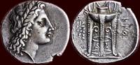 BRUTTIUM, KROTON - AR Nomos or tridrachm, circa 300-280 BC -