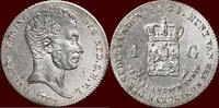 1 Gulden NEDERLAND (NETHERLANDS, KINGDOM) - NEDERLANDS OOST-INDIË (DUTCH EAST INDIES) - WILLEM I, 1815-1840 - 1839, Utrecht -