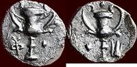 AR Obol CALABRIA, TARAS (TARENTUM) - circa 280-228 BC -