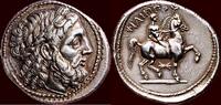AR Tetradrachm KINGDOM OF MACEDONIA - PHILIPPOS II, 359-336 BC - Amphipolis -