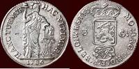 Driegulden NOORDELIJKE NEDERLANDEN (NETHERLANDS) - REPUBLIEK, 1581-1795 - NEDERLANDS OOST-INDIË (DUTCH EAST INDIES) - V.O.C. - WEST-FRIESLA -