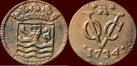 Duit NOORDELIJKE NEDERLANDEN (NETHERLANDS) - REPUBLIEK, 1581-1795 - NEDERLANDS OOST-INDIË (DUTCH EAST INDIES) - V.O.C. - ZEELAND - -
