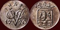 1/2 duit NOORDELIJKE NEDERLANDEN (NETHERLANDS) - REPUBLIEK, 1581-1795 - NEDERLANDS OOST-INDIË (DUTCH EAST INDIES) - V.O.C. - ZEELAND - -