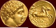AV Stater KINGDOM OF MACEDONIA - KASSANDER, 317-294 BC - Pella , circa 316-310 BC -